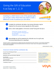 Preview Image for Gifting Instructions & Contributions Slip.pdf