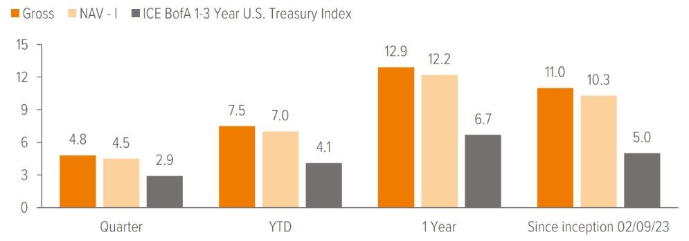 Annualized Returns (Class I shares)