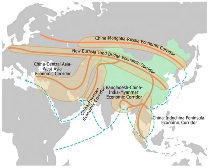 Exhibit 4: The One Belt One Road Initiative