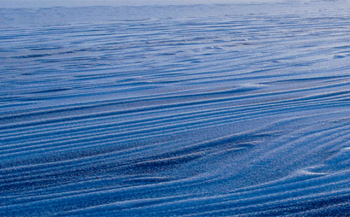 Blue sand