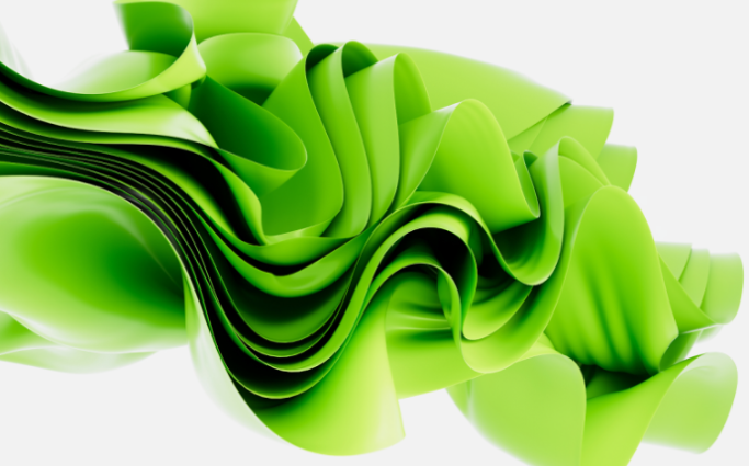 Abstract art for target date fund