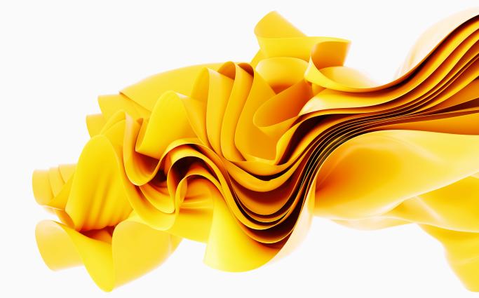 Yellow abstract