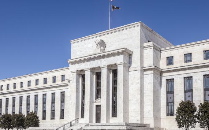The Fed building