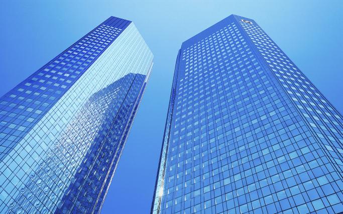 Two skyscrapers