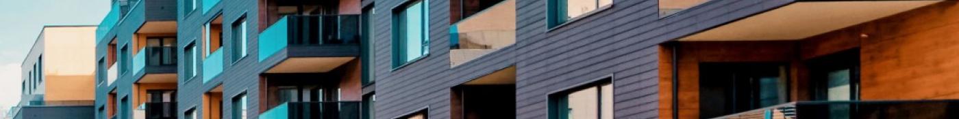 Modern Apartment Buildings Residential