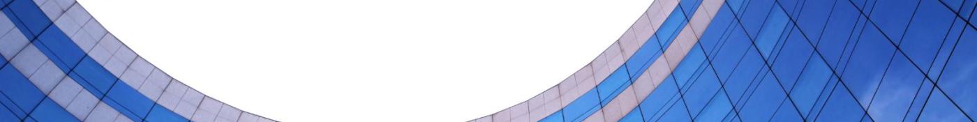 glass buildings blue round