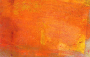 Orange abstract art