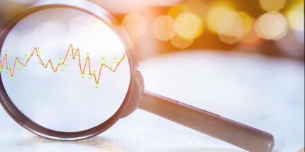 Graph in Magnifying Glass