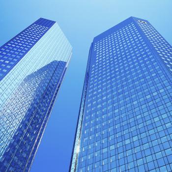 Two skyscrapers