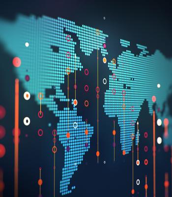 Electronic World Map