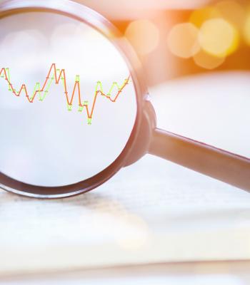 Graph in Magnifying Glass