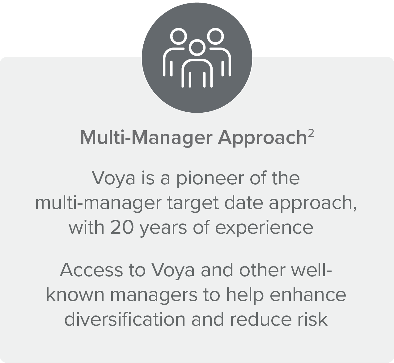 multi-manager approach